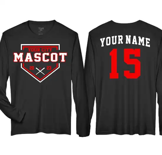 Custom Baseball Performance Tees